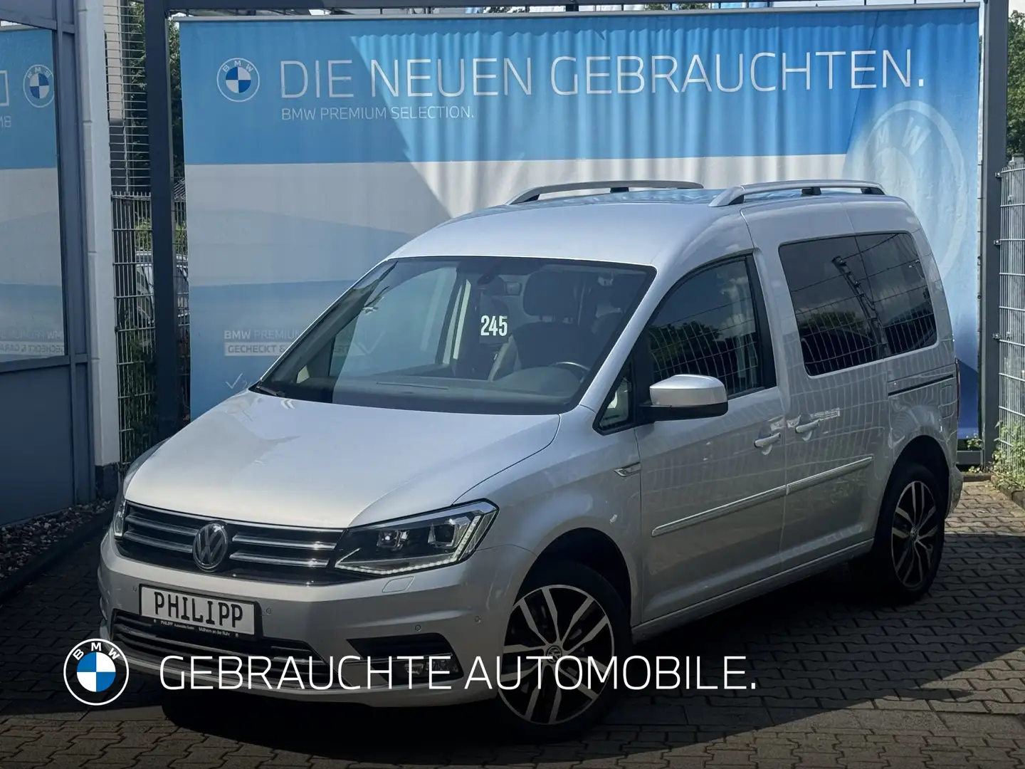 Volkswagen Caddy 1,4 TSI Highline Kamera Bi-Xenon Navi ACC Grigio - 2