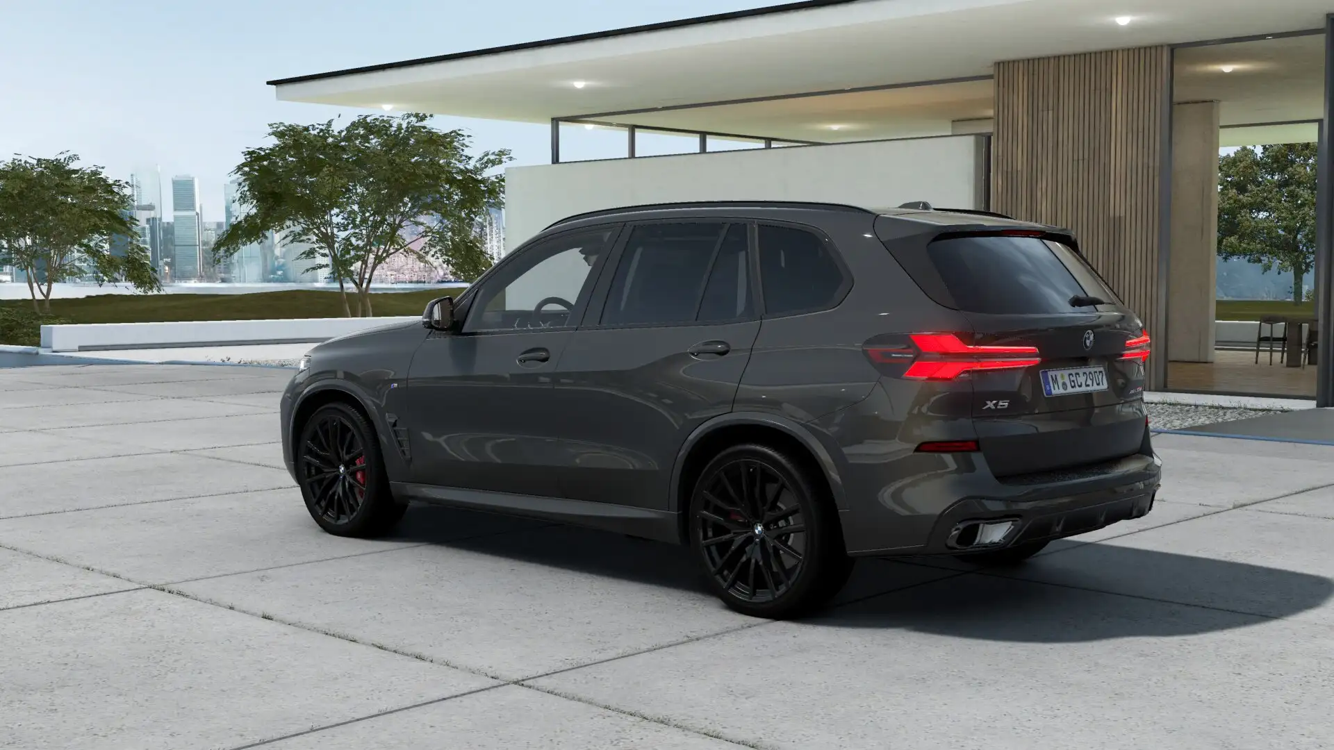 BMW X5 X5 xDrive30d 48V Msport Pro Grau - 2