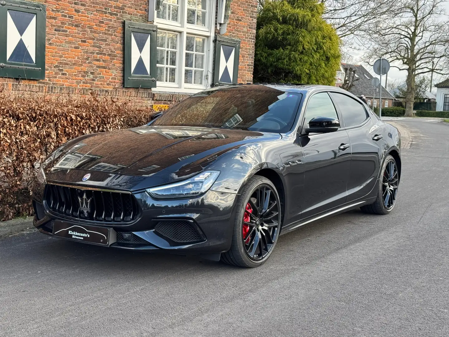 Maserati Ghibli 3.0 V6 GranSport BELGISCH KENTEKEN INCLUSIEF BTW Černá - 1
