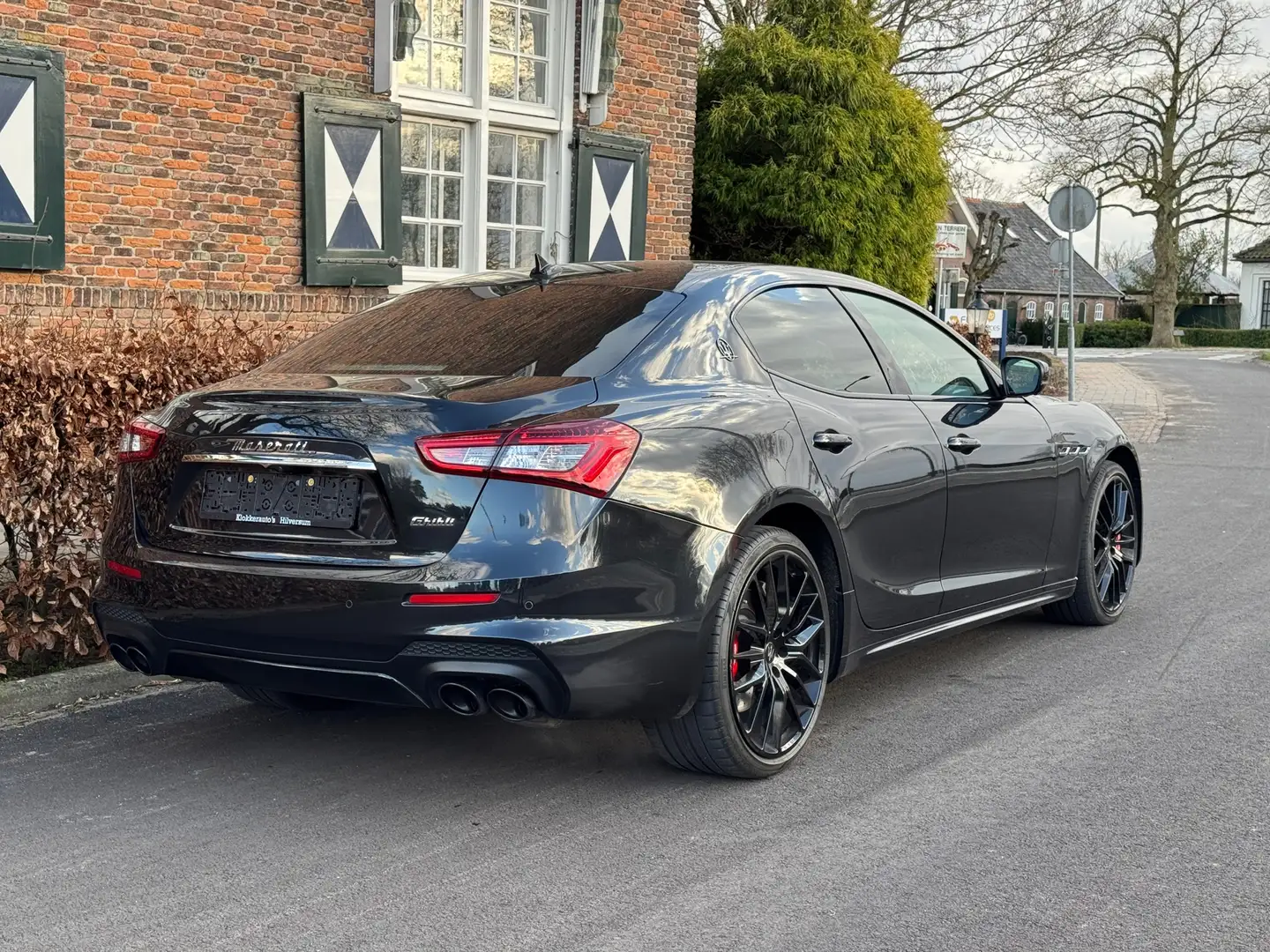 Maserati Ghibli 3.0 V6 GranSport BELGISCH KENTEKEN INCLUSIEF BTW Černá - 2