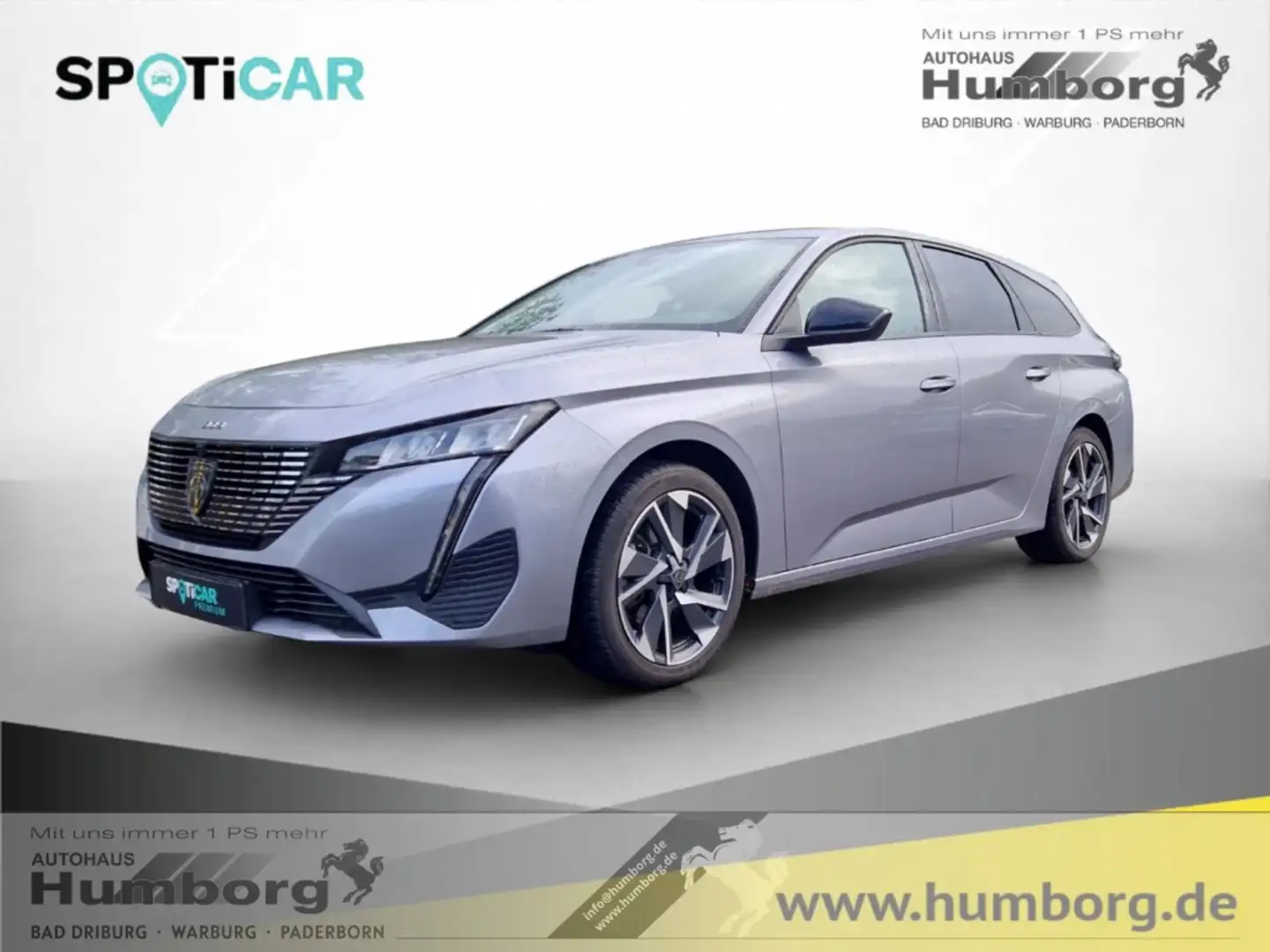 Peugeot 308 SW Allure Pack 1.5 BlueHDi 130 Navi Memory Sitze L Grau - 1