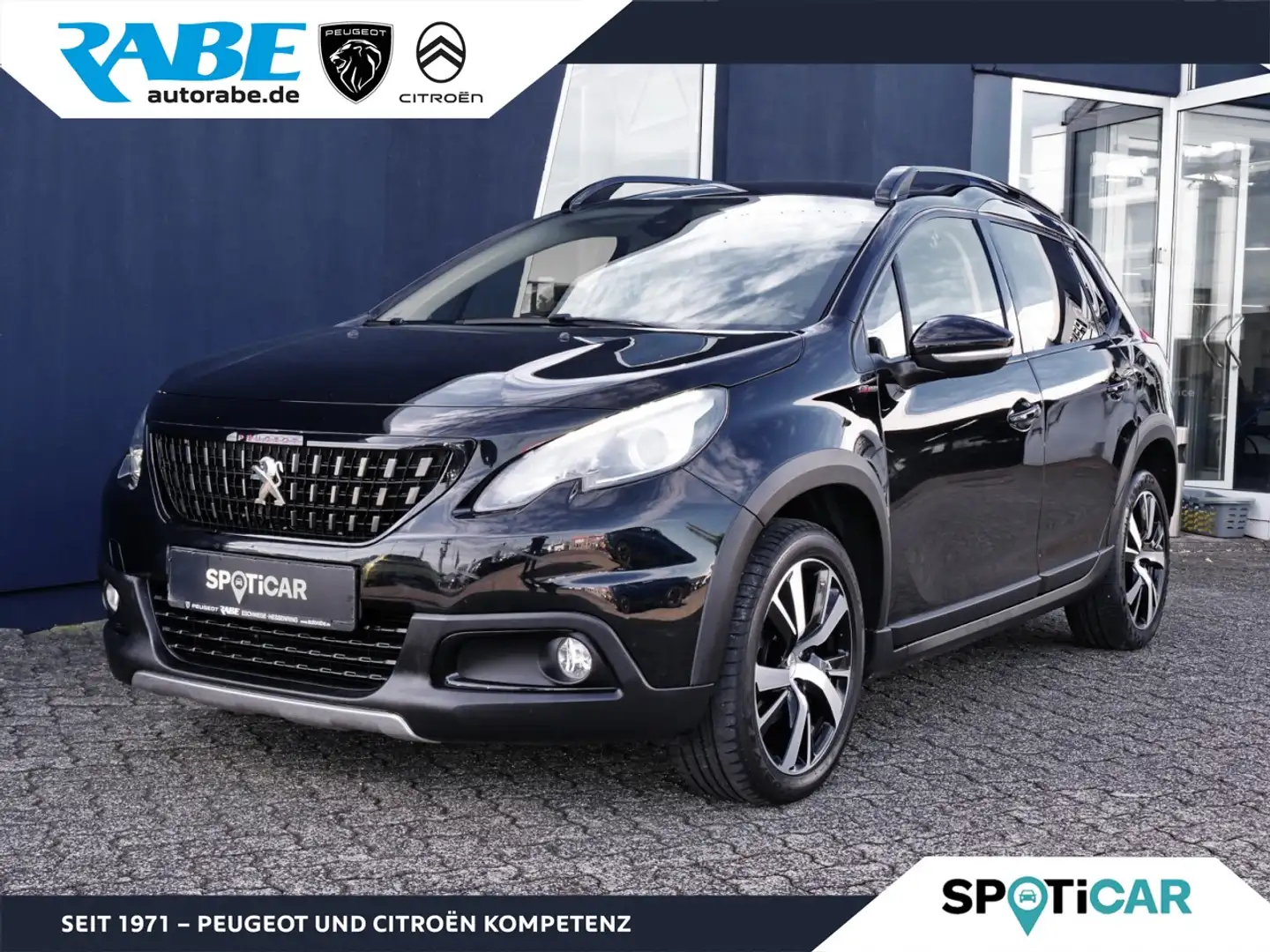 Peugeot 2008 Allure GT-Line 120 BlueHDi AHK+Kamera+Navi Klima Noir - 1