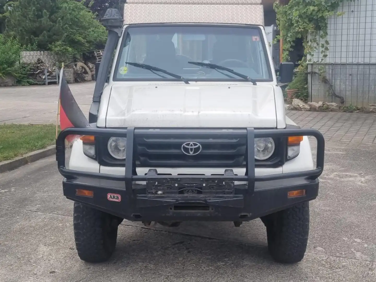 Toyota Land Cruiser Land Cruiser HZJ78 DESERT-WOHNMOBIL1. HAND Blanc - 2