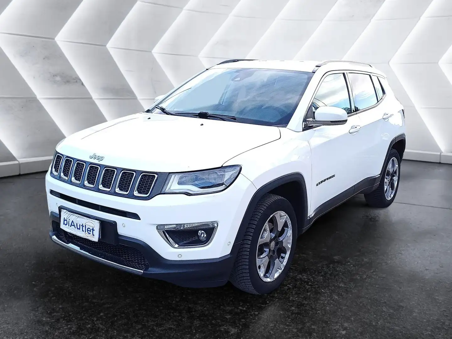Jeep Compass 1.4 m-air Limited 4wd 170cv auto my19 Bianco - 1