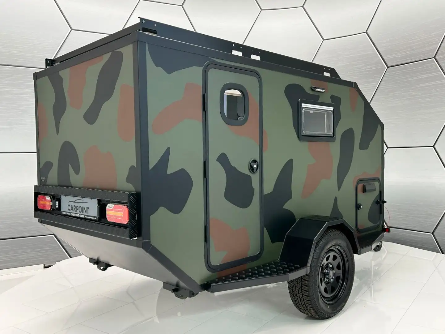 Sonstige Marken MicroCamper Schlafanhänger 750kg Off-Road Grün - 1