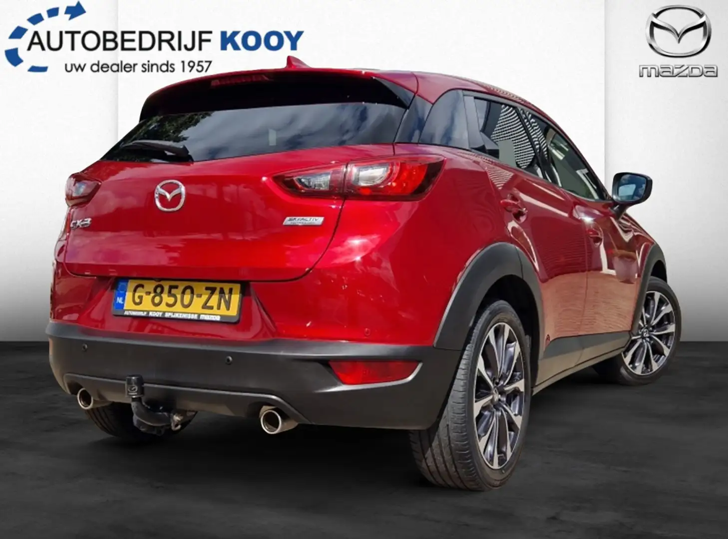 Mazda CX-3 2.0 SkyActiv Sport Selected / Trekhaak / 1e eigena Rouge - 2