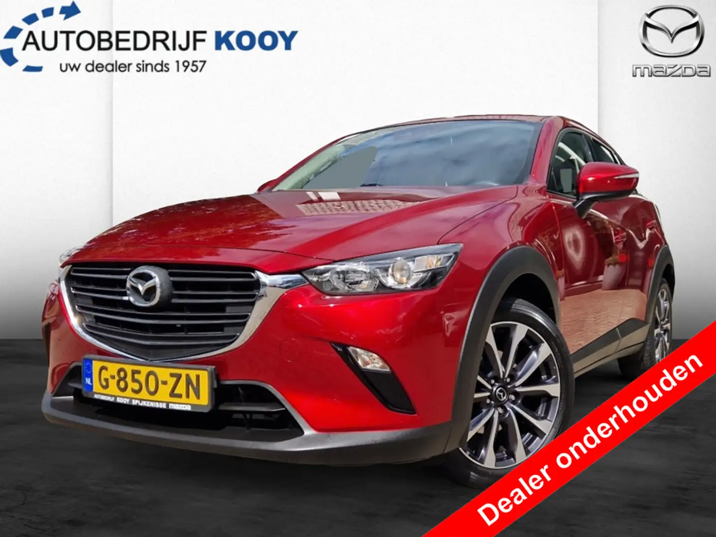 Mazda CX-3 2.0 SkyActiv Sport Selected / Trekhaak / 1e eigena Rouge - 1