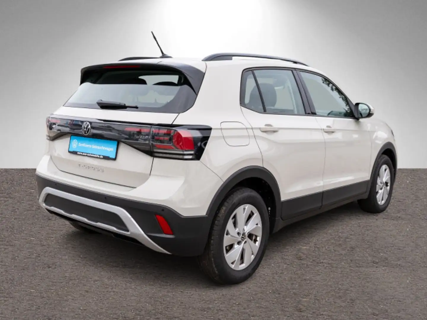 Volkswagen T-Cross Life 1.0 TSI DSG Navi LED ACC VC SHZ PDC Gris - 2