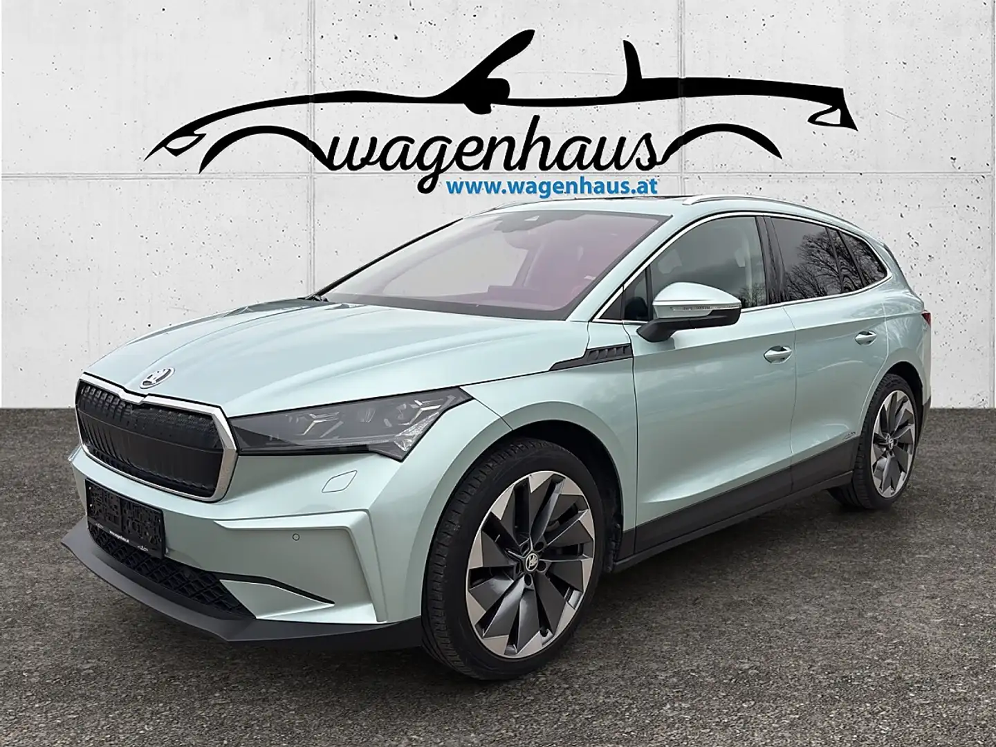 Skoda Enyaq Suite iV 80 82kWh, Vollausstattung!!, Akku Test Silber - 1