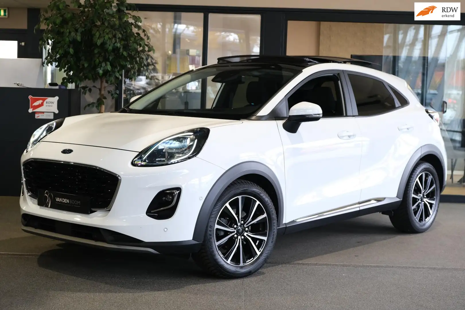 Ford Puma 1.0 EcoBoost Hybrid Titanium Pano Navi Led B&O Cam Blanco - 1