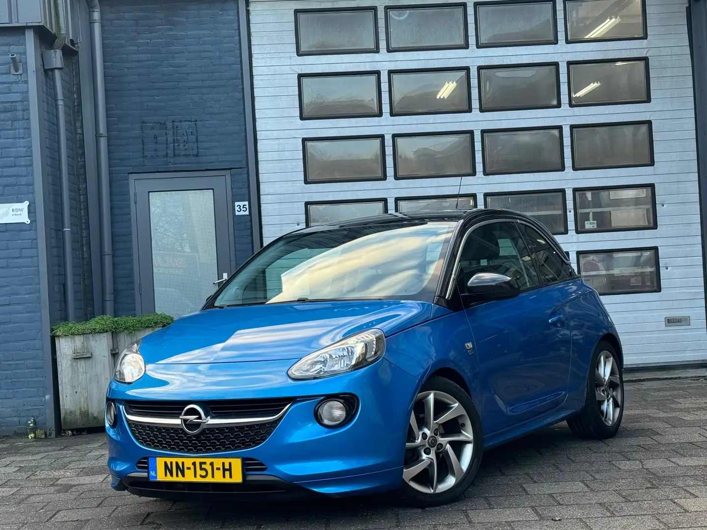 Opel Adam 1.0 Turbo Slam | Clima | Cruise | PDC | N.A.P Bleu - 1