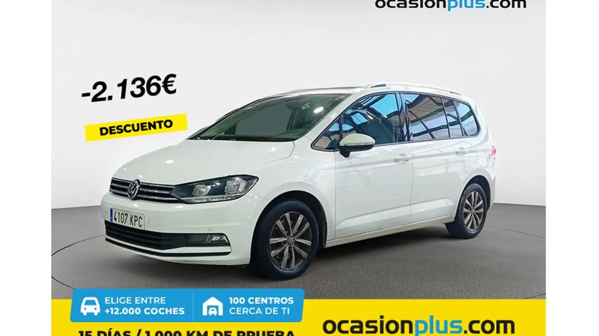 Volkswagen Touran 1.4 TSI BMT Advance 110kW Blanco - 1