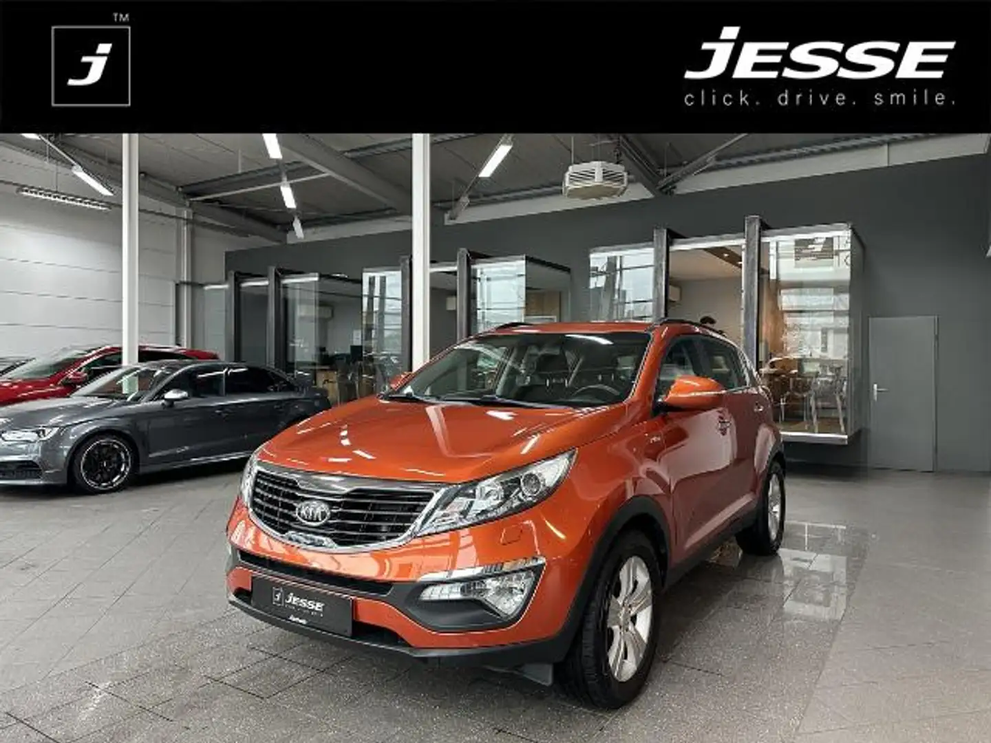Kia Sportage 2,0 CRDi Vision 4WD PDC AHK GEWERBE Orange - 1