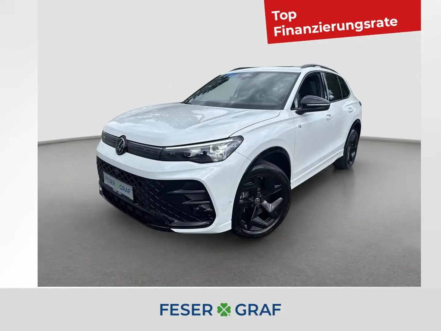 Volkswagen Tiguan TDI DSG 4M R-LINE BlackStyle Pano H&K AHK Weiß - 1