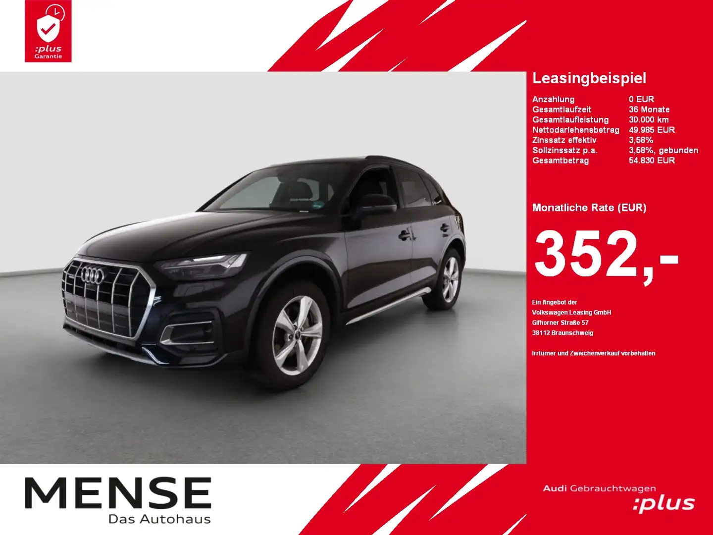 Audi Q5 45 TFSI quattro S tronic Advanced |Matrix|ACC Noir - 1