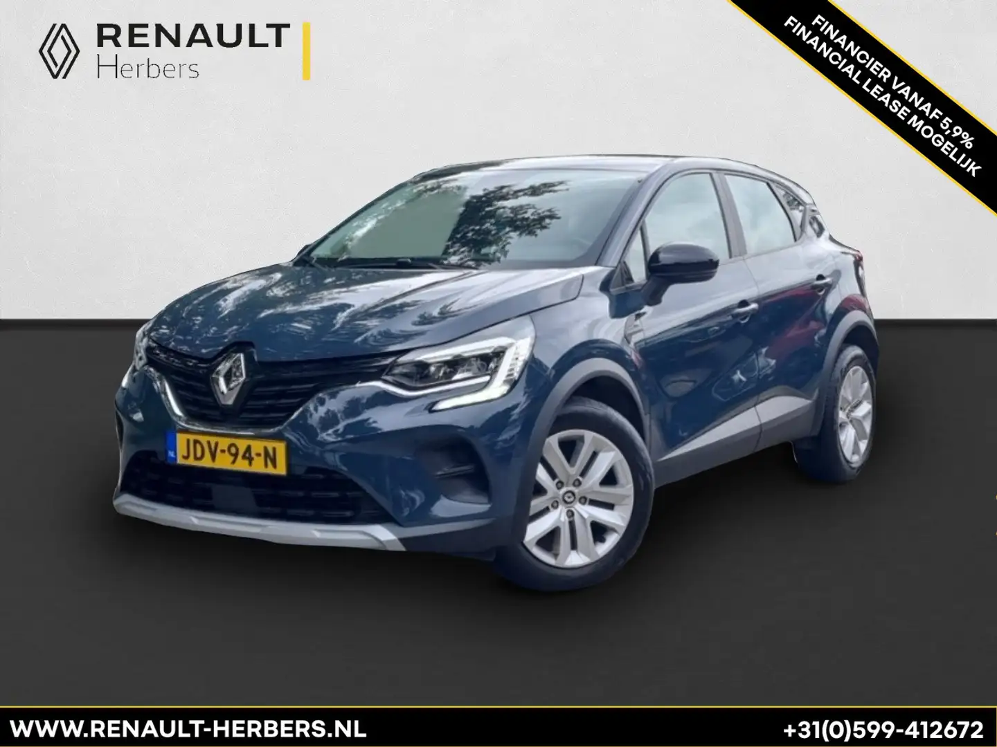 Renault Captur 1.0 TCe 90 Zen CRUISE / NAVI / STOEL EN STUURVERWA Grau - 1