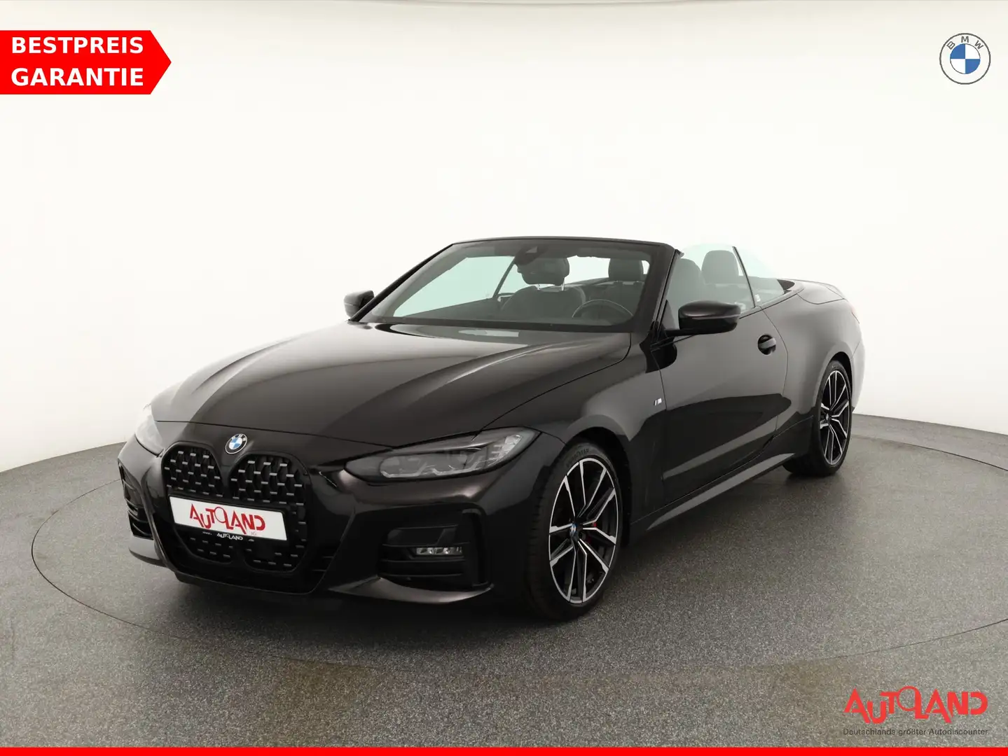 BMW 420 420i Cabrio M Sport LED Navi Soundsystem Noir - 1