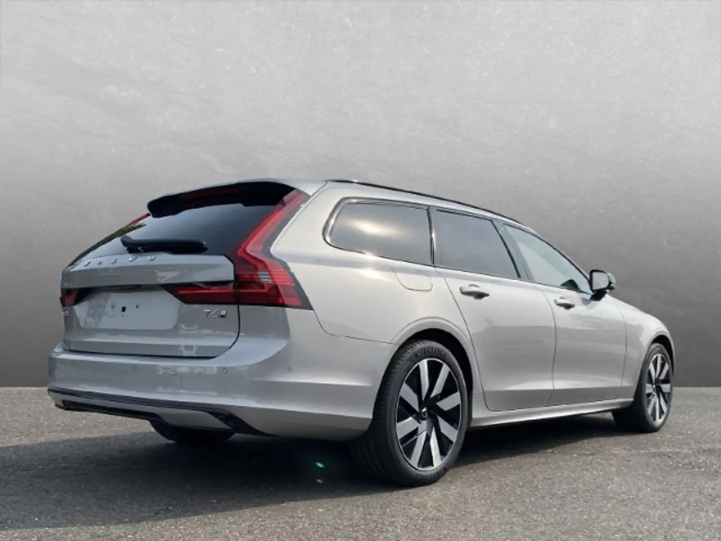 Volvo V90 T6 PHEV Plus Dark AWD AHK HUD PANO 360°ACC BLIS Silber - 2