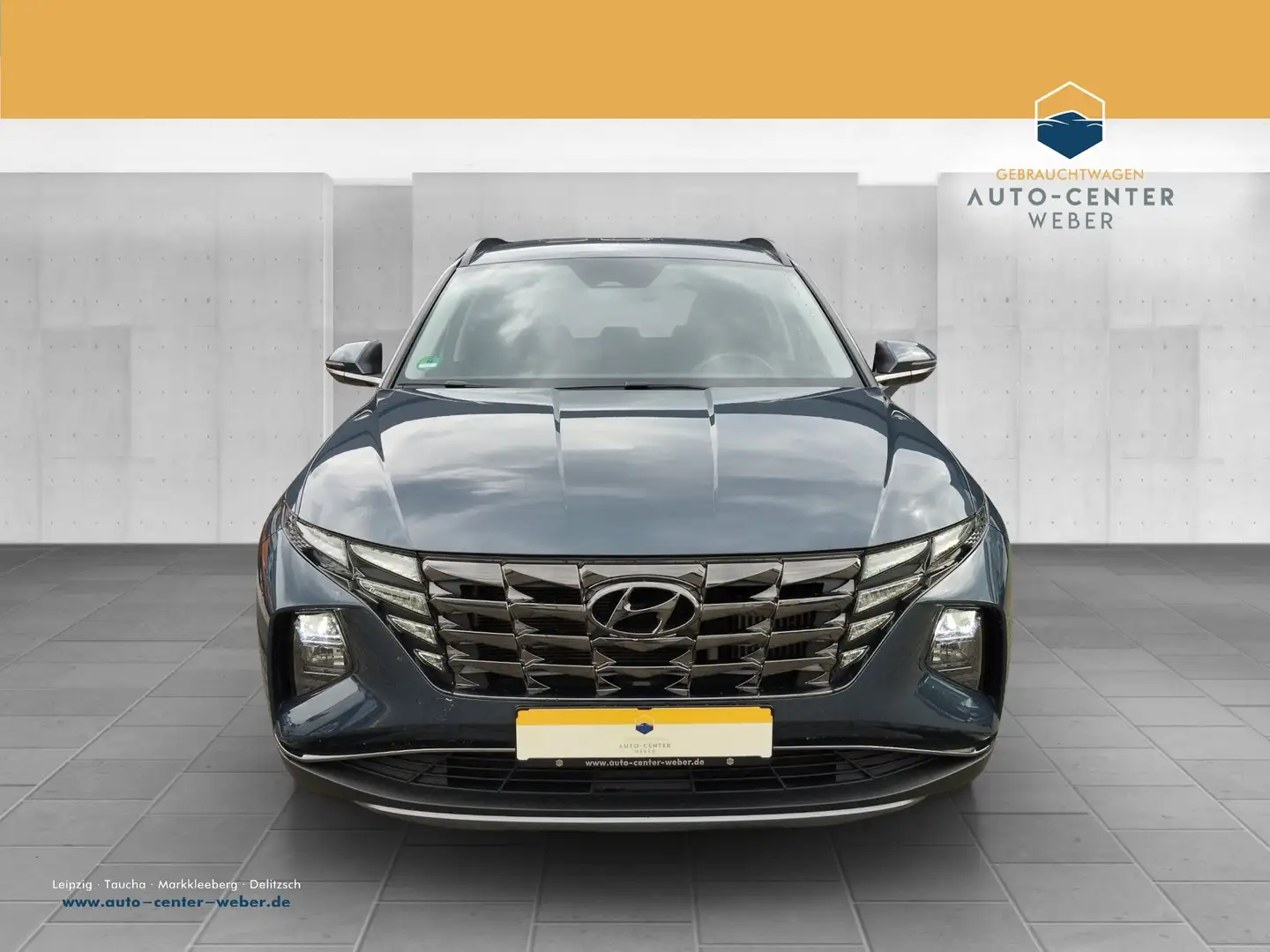 Hyundai TUCSON 1.6 T-GDi 48V-Hybrid Select *AHK*Navi*PDC Bleu - 2