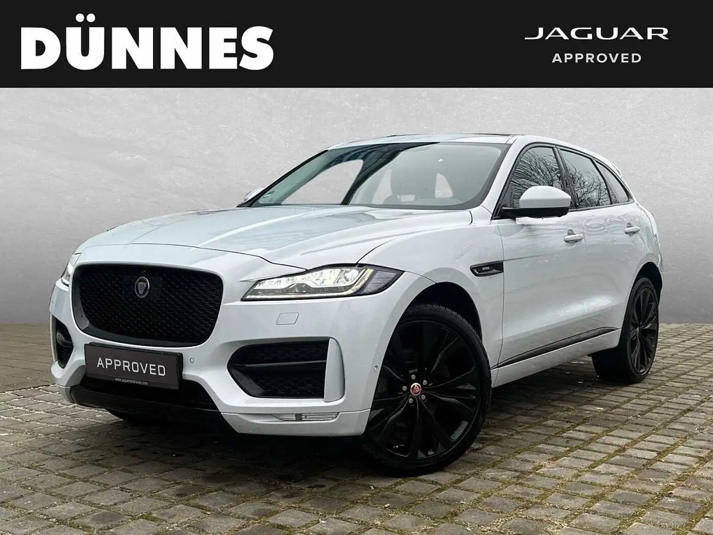 Jaguar F-Pace Diesel 30d AWD R-Sport Blanc - 1