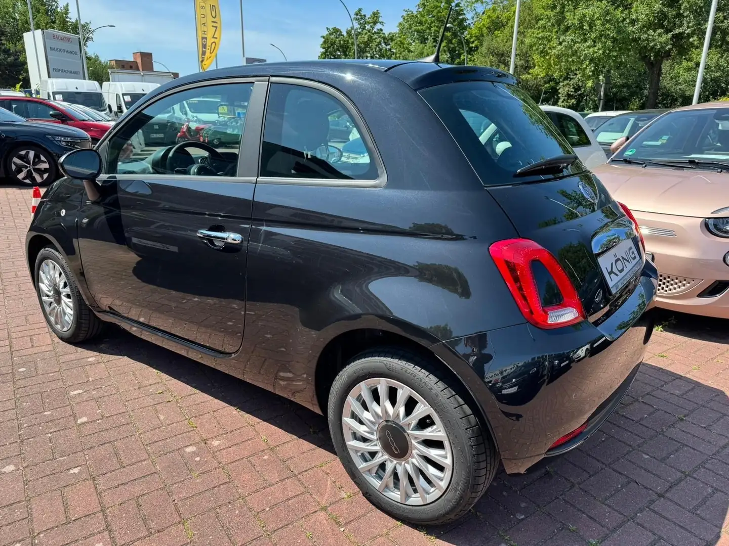 Fiat 500 MY23 1.0 Klima & Sound*Komfort-Paket*Servo Schwarz - 2