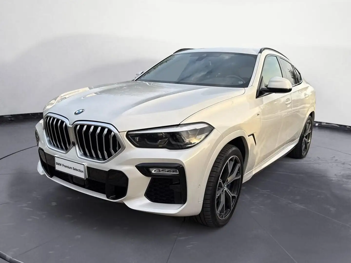 BMW X6 xdrive40d mhev 48V Msport auto Blanc - 1
