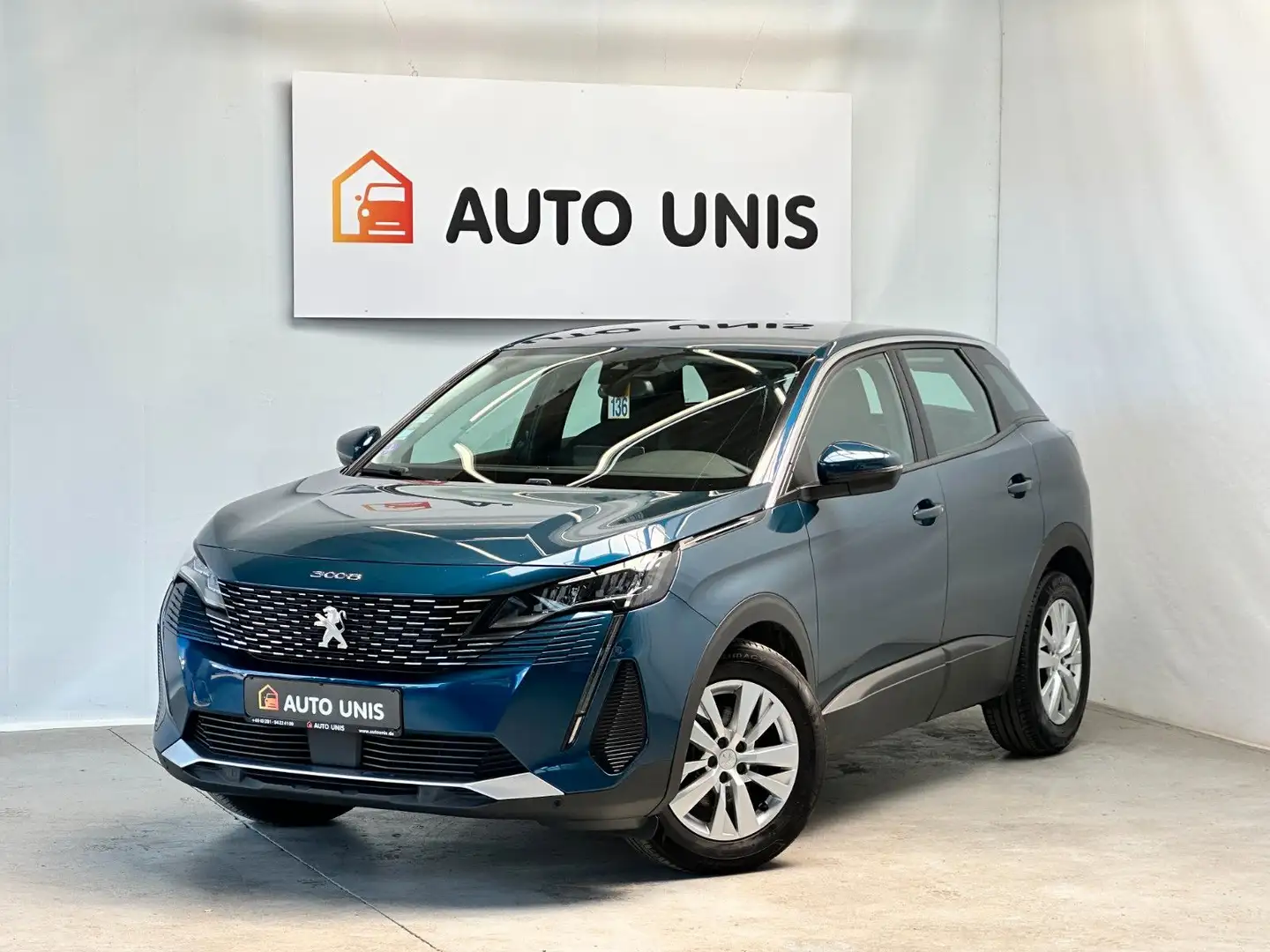 Peugeot 3008 Kamera*Klima*Navi*Scheckheft*1.Hand Blu/Azzurro - 1