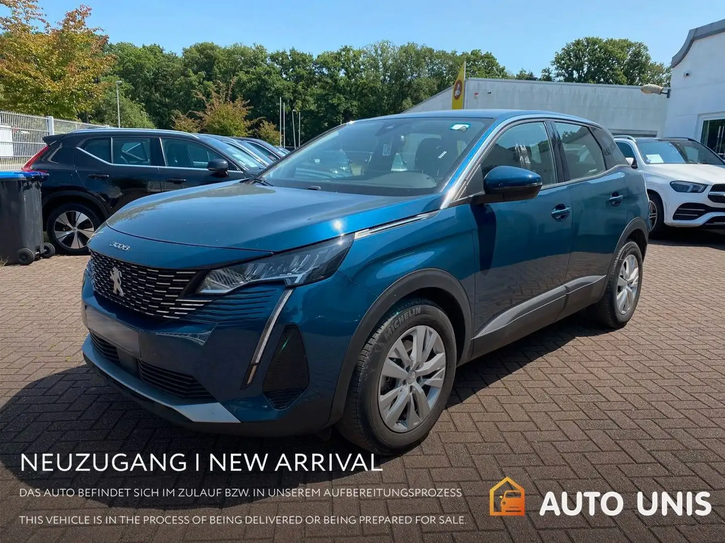 Peugeot 3008 Kamera*Klima*Navi*Scheckheft*1.Hand Blauw - 1