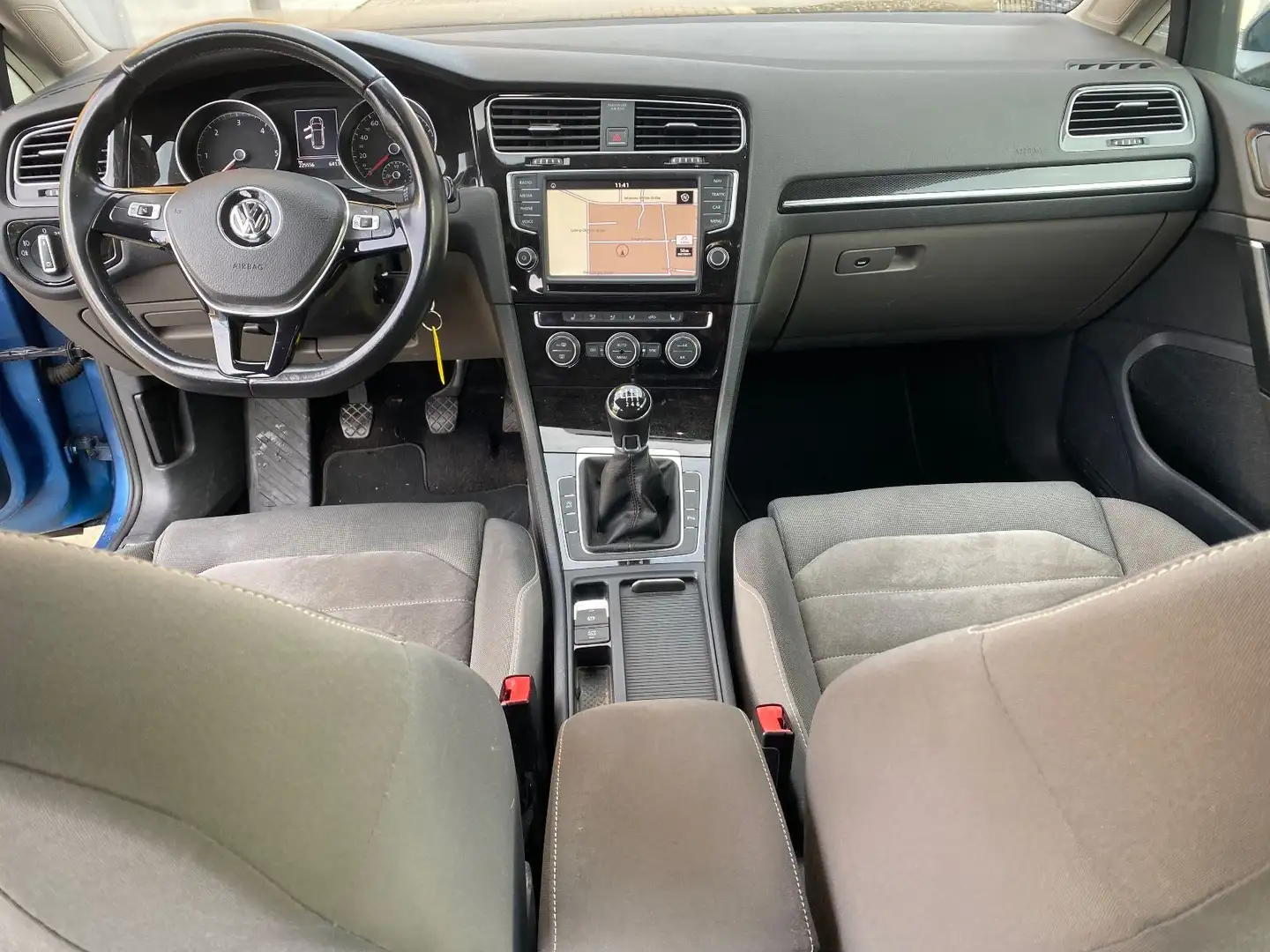 Volkswagen Golf VII Variant Highline 2.0 TDI Bi-Xenon Navi Blau - 2