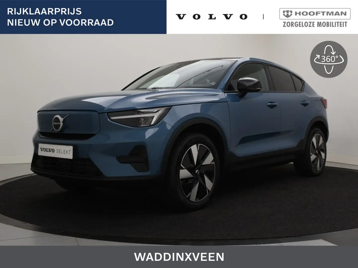 Volvo C40 EXTENDED RANGE (SINGLE) PLUS (NIEUW) 19INCH GOOGLE Albastru - 1
