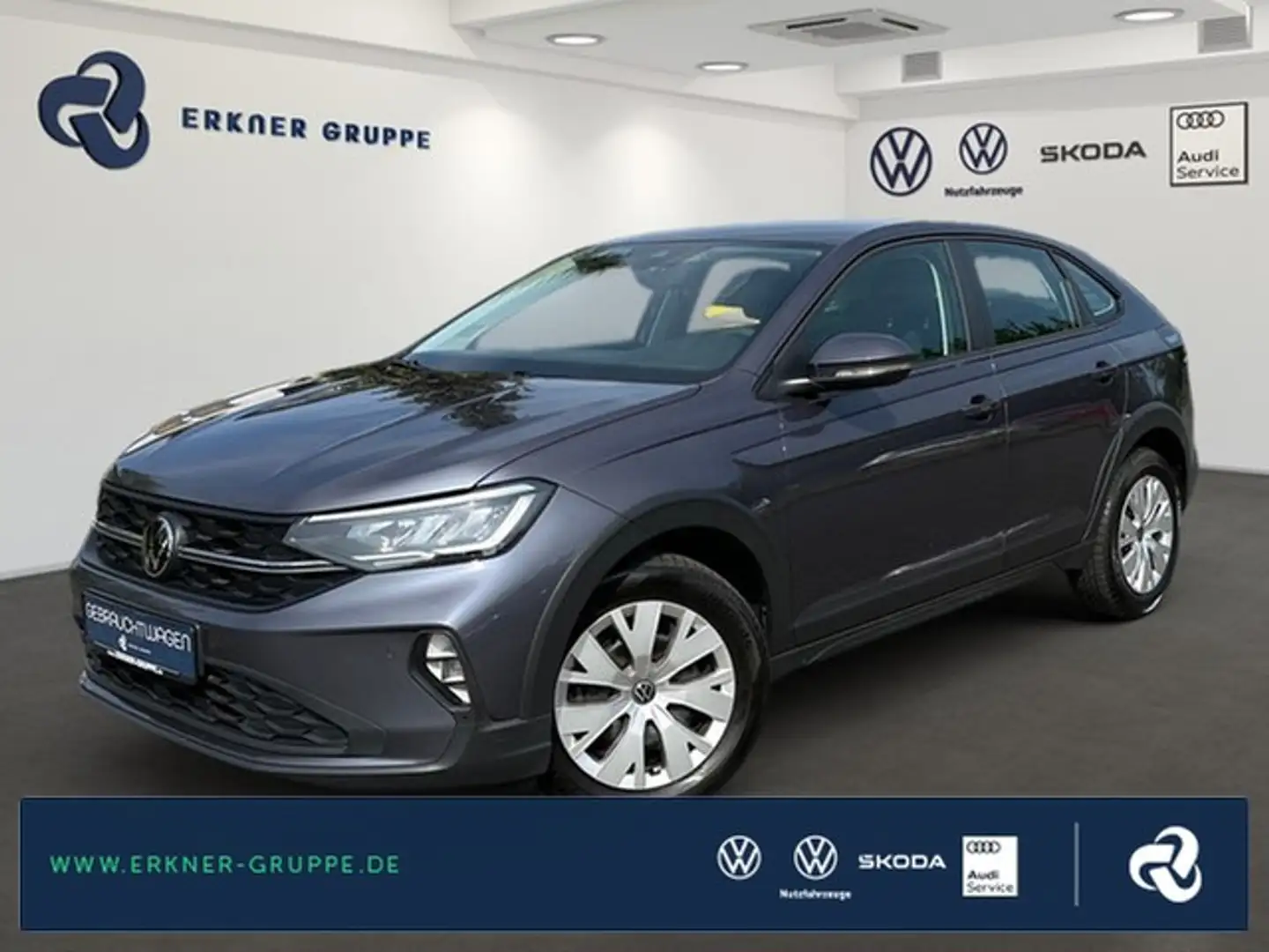 Volkswagen Taigo 1.0TSI LED+SITZHZ+APP-CONN+DIGI-COCKPIT+++ Grau - 1