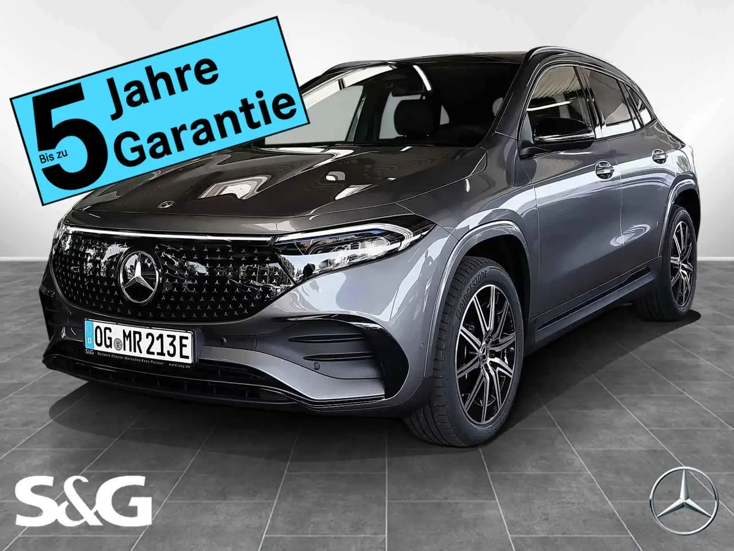Mercedes-Benz EQA 250 + AMG MBUX+LED+AHK+Pano+RüKam+Distro+DAB Grigio - 1