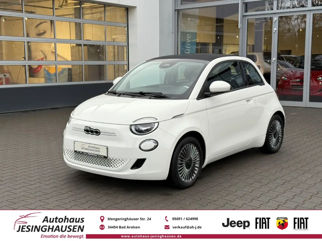 Fiat 500e +Keyless+Klimaaut.+Tempomat Apple CarPlay Android