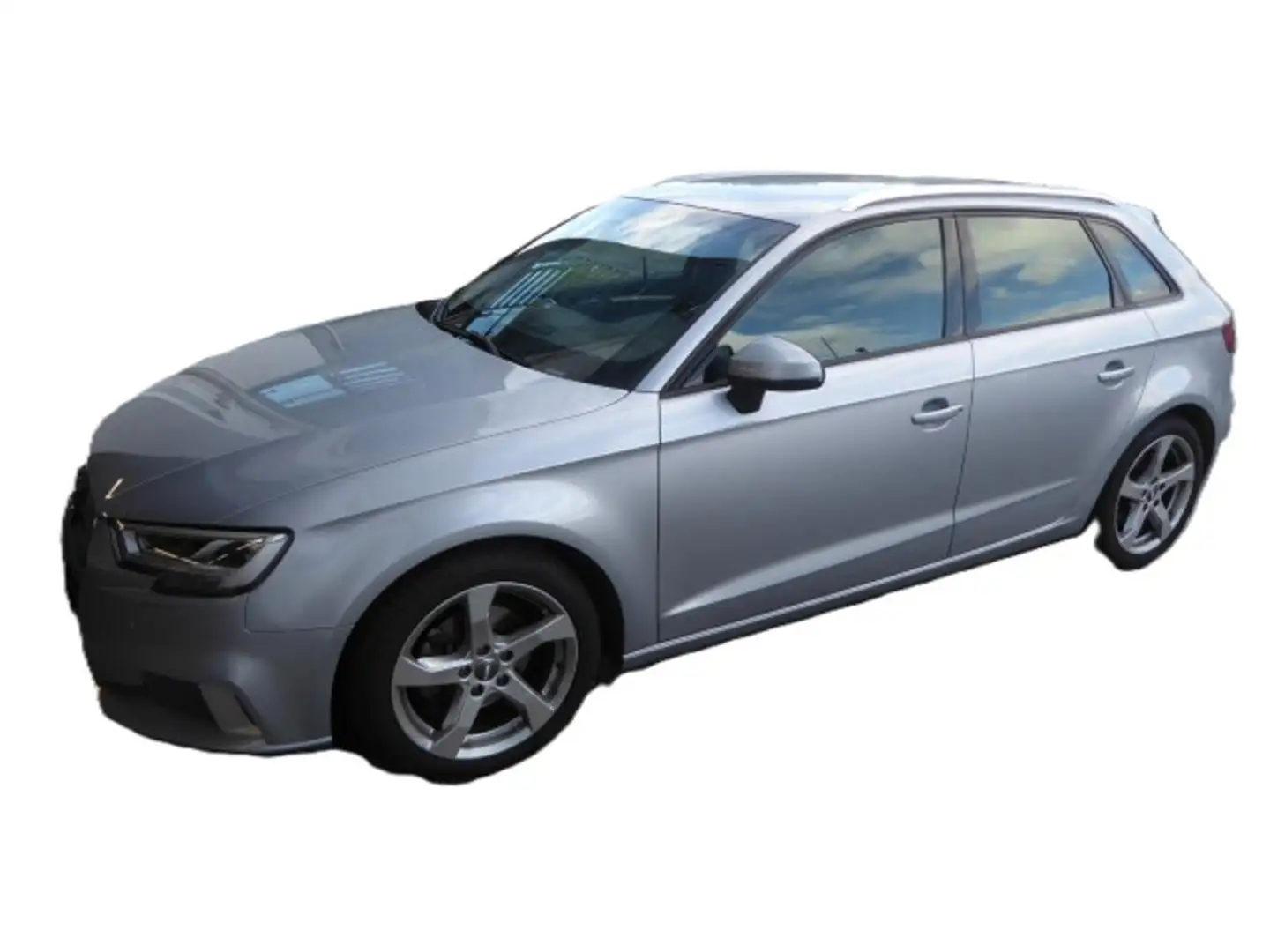 Audi A3 35 TFSI sport LED Navi AHZV PDC Silber - 2