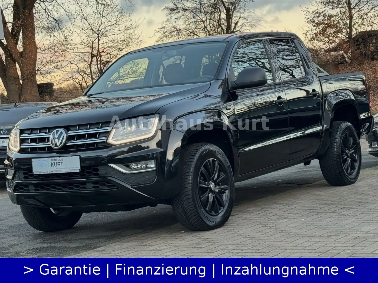 Volkswagen Amarok 3.0 TDI 4Motion DoubleCab Trendline *1HD* Noir - 2