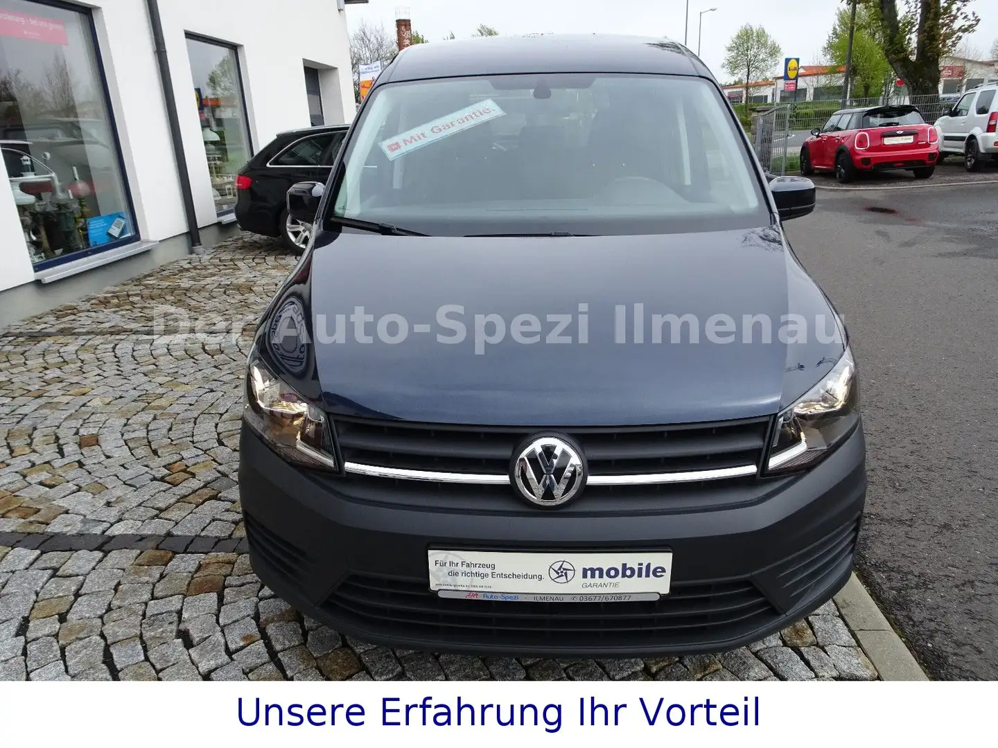 Volkswagen Caddy Automatik+PDC+Klima+AHK+Navi+WR+Top+ Blau - 2