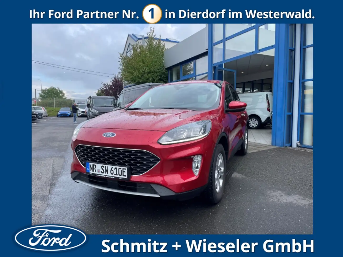 Ford Kuga Plug-In Hybrid Cool & Connect 2.5 Duratec Rood - 1