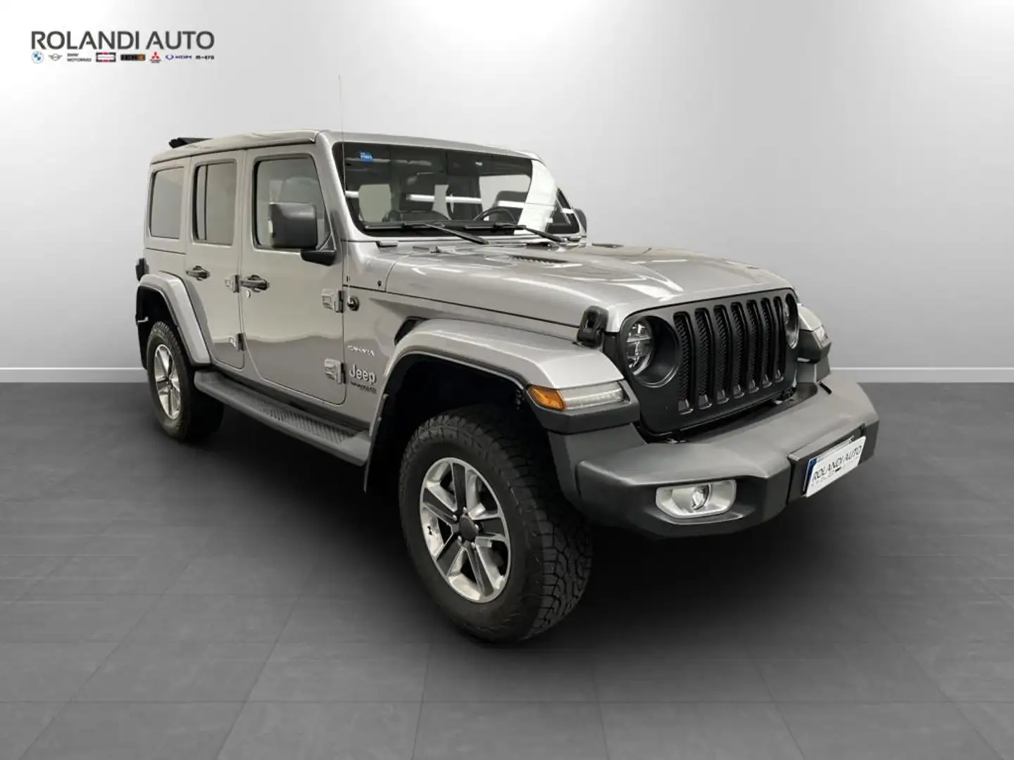 Jeep Wrangler Unlimited 2.2 mjt II Sahara auto Grau - 2