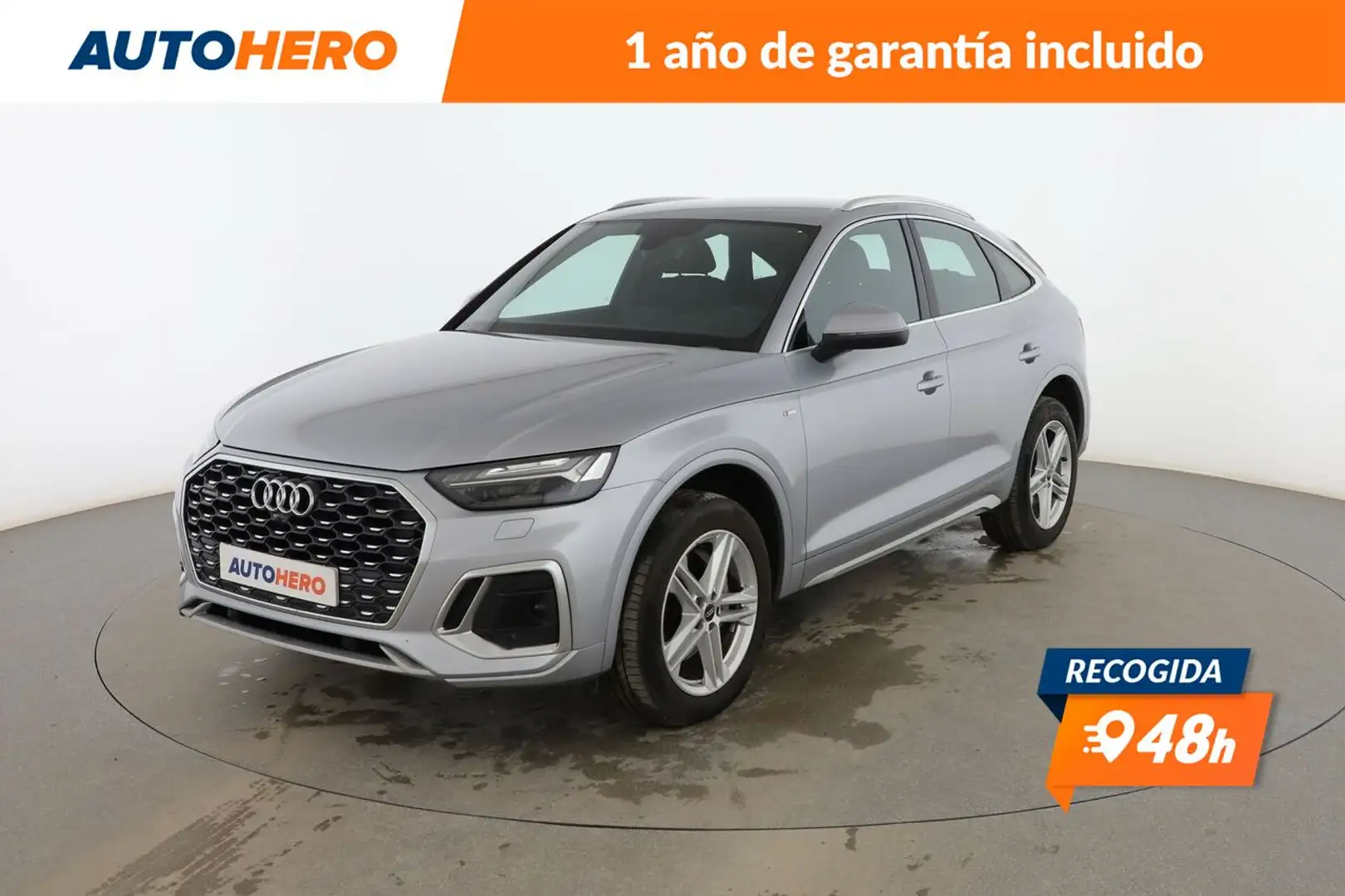 Audi Q5 40 TDI quattro S line MHEV Gris - 1