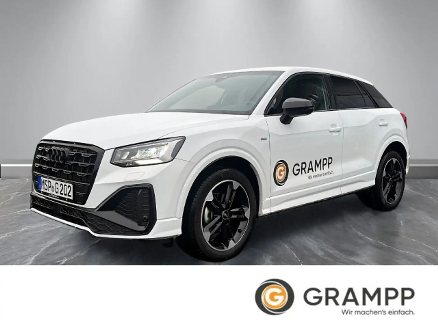 Audi Q2 S line 35 TFSI AHK+LED+KAMERA+NAVI+VIRTUAL+BT Weiß - 1