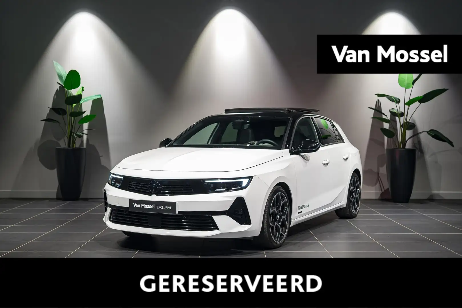 Opel Astra 1.6T GS Line Hybrid 360° CAMERA | PANODAK | STUUR- Wit - 1