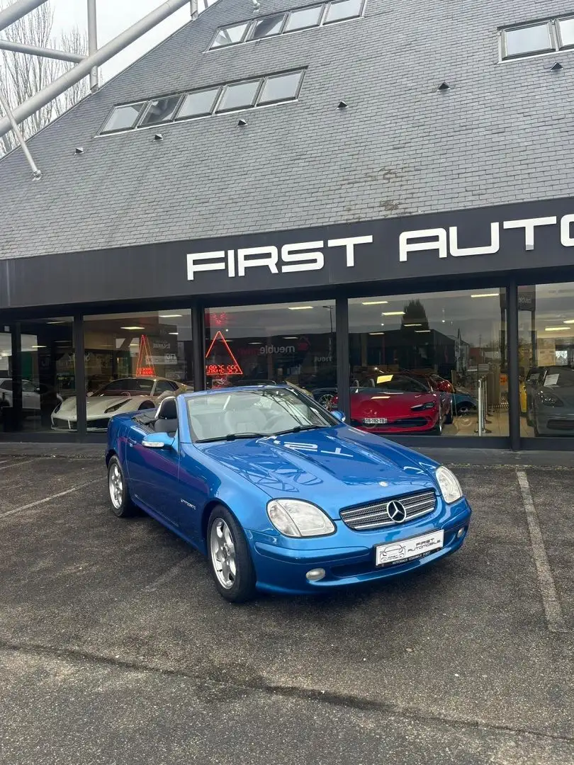 Mercedes-Benz SLK 200 200 KOMPRESSOR 2.0L 163 CV BVM6 Blau - 1