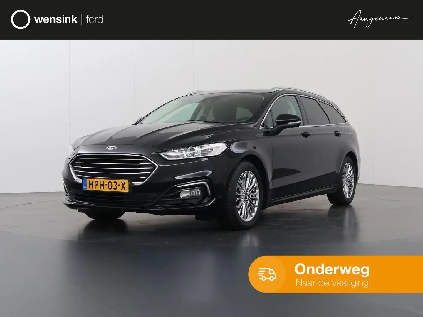Ford Mondeo Wagon 2.0 IVCT HEV Titanium | Trekhaak | Lederen B Zwart - 1