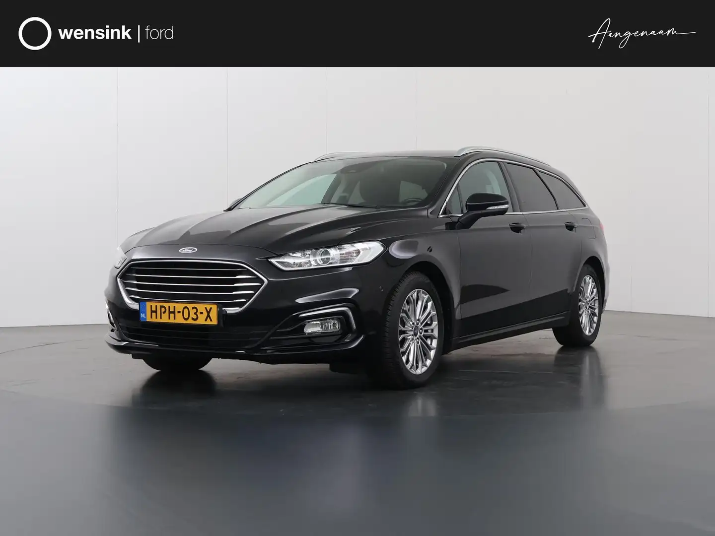 Ford Mondeo Wagon 2.0 IVCT HEV Titanium | Trekhaak | Lederen B Negro - 1