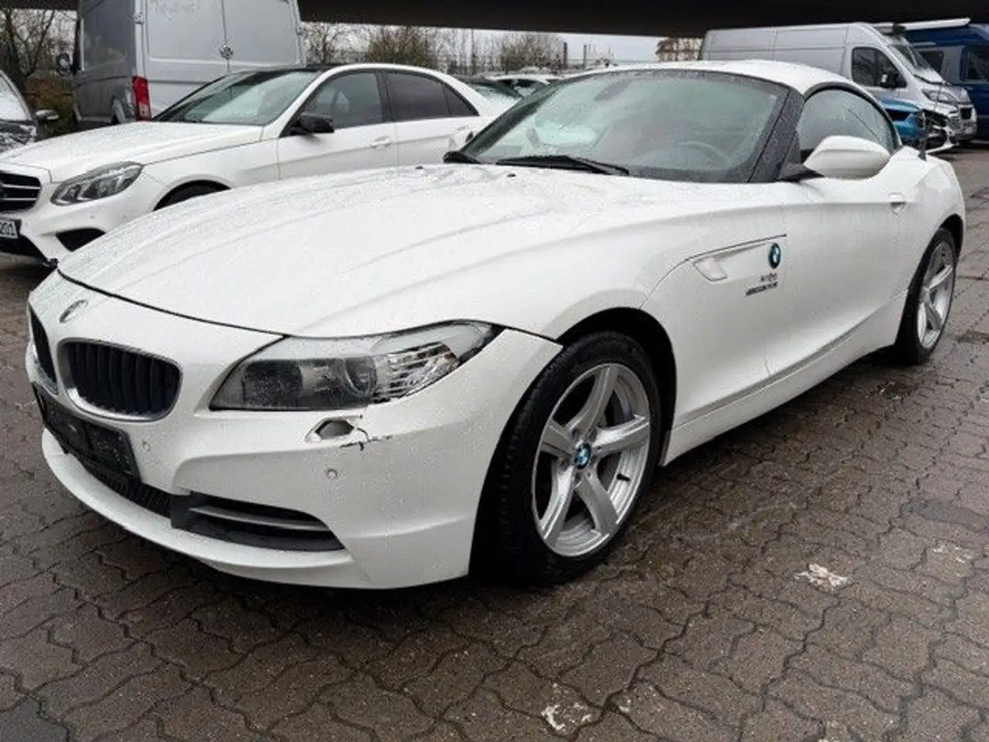 BMW Z4 Roadster 20i/Automatik/Leder/Top gepflegt Blanc - 2