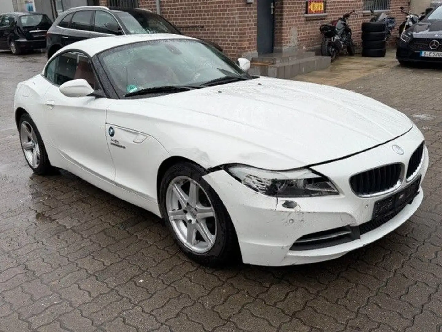 BMW Z4 Roadster 20i/Automatik/Leder/Top gepflegt Blanc - 1
