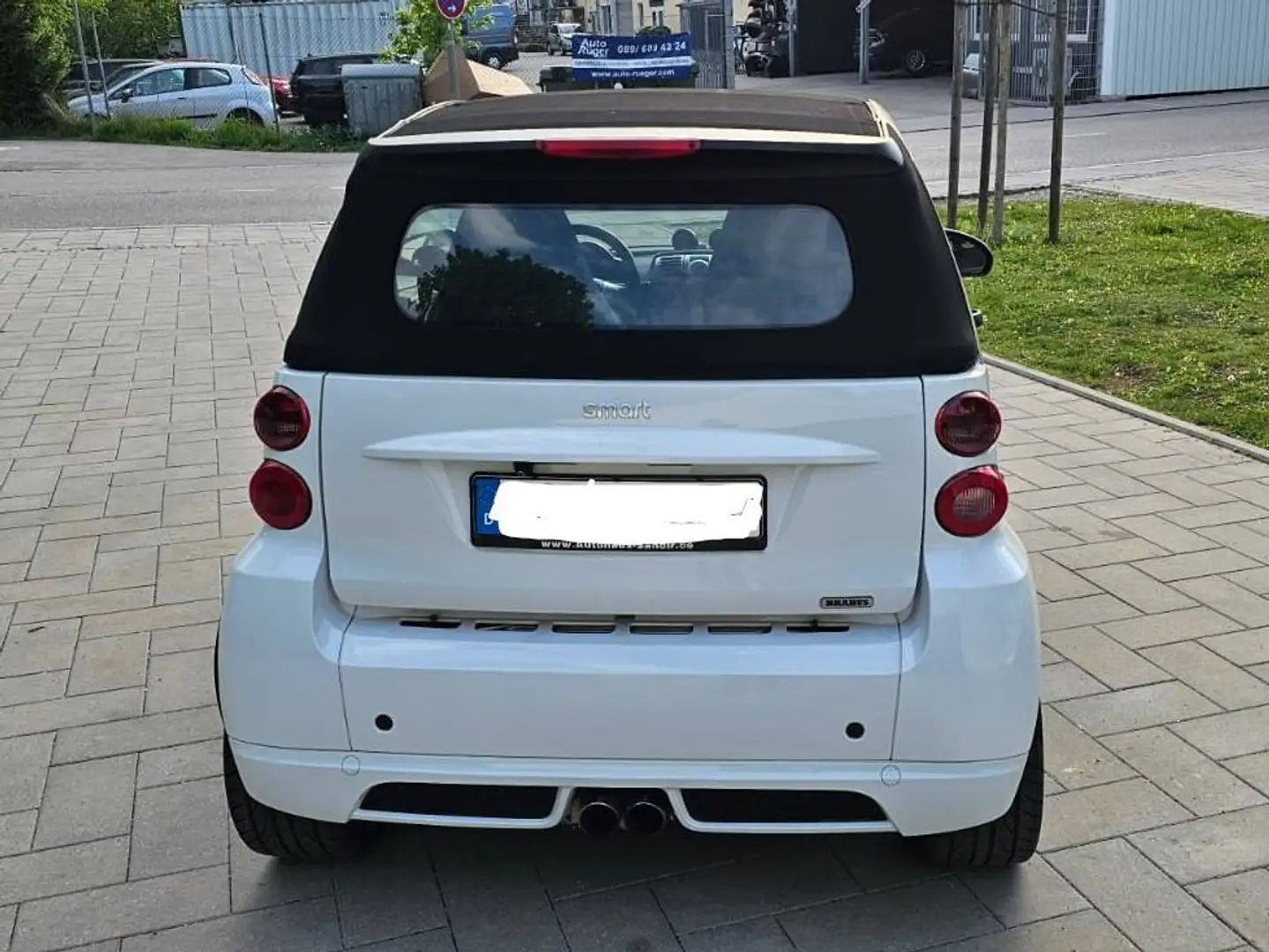 smart forTwo smart fortwo cabrio softouch BRABUS Weiß - 2