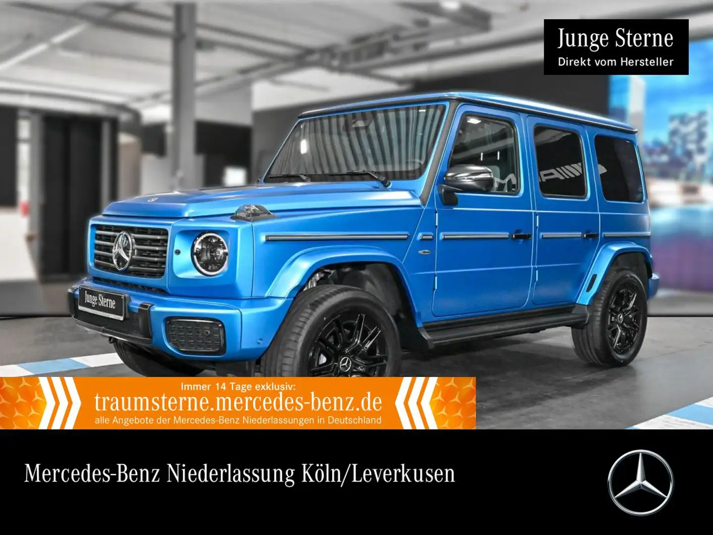 Mercedes-Benz G 580 AMG Burmester 3D 360° Multibeam Navi Premium Blau - 1