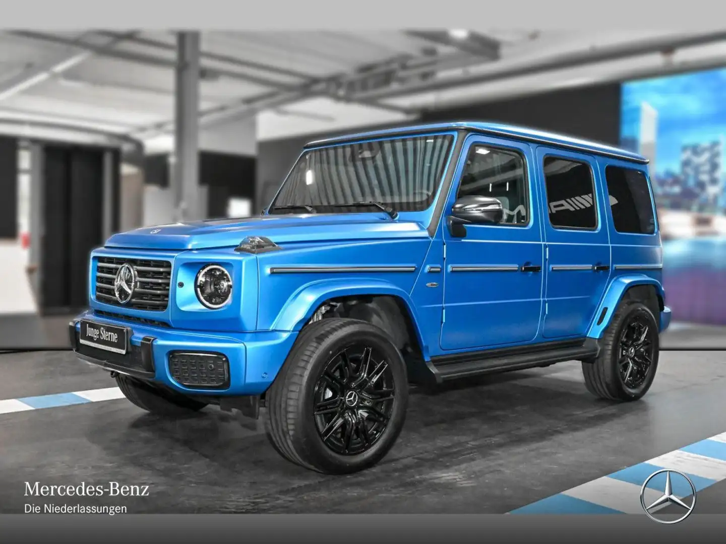 Mercedes-Benz G 580 AMG Burmester 3D 360° Multibeam Navi Premium Blau - 2