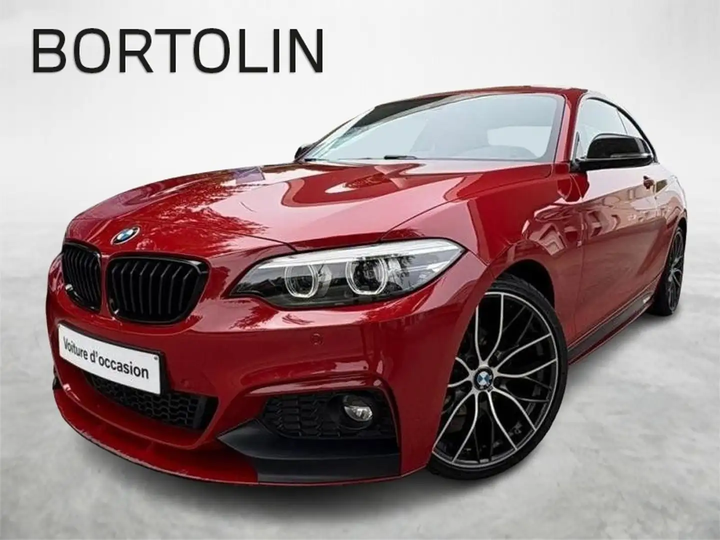 BMW 218 dA Coupé Pack M Sport Performa Červená - 1